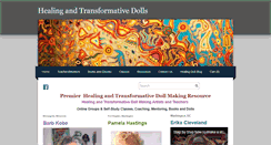 Desktop Screenshot of healingandtransformativedolls.com